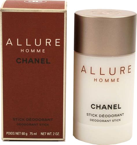 chanel allure homme deodorant stick 75 ml|Chanel Allure deodorant 100ml.